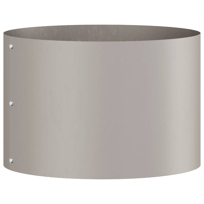 Anello per vaso-Supporto per Vaso Marrone 30 x 30 x 20 cm Acciaio CorTen