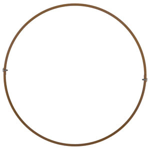 Anello per vaso-Supporto per Vaso Marrone 30 x 30 x 20 cm Acciaio CorTen