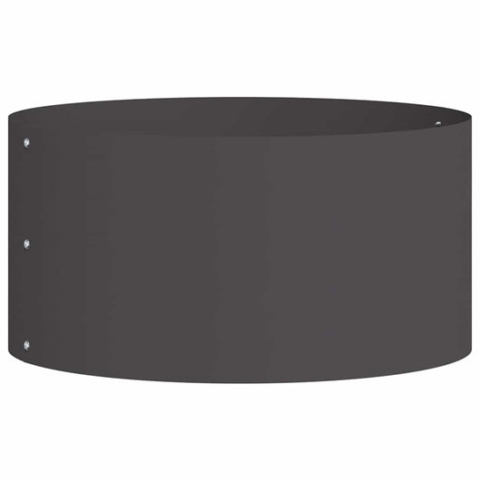 Anello per vaso-Supporto per Vaso Nero 40 x 40 x 20 cm Acciaio laminato a freddo