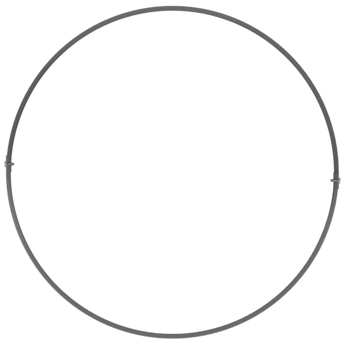 Vaso da giardino Nero 40 x 40 x 20 cm Acciaio 873606