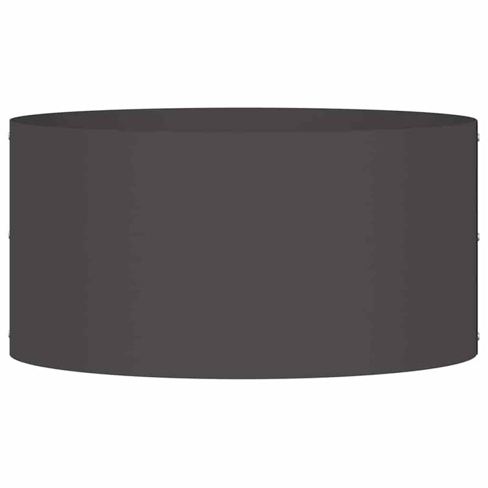 Vaso da giardino 5 pz-Set di 5 Fioriera da Esterno-Contenitore per Piante Nero 40 x 40 x 20 cm