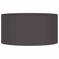 Vasi da giardino 5 pcs Nero 40 x 40 x 20 cm Acciaio 873607