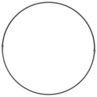 Vasi da giardino 5 pcs Nero 40 x 40 x 20 cm Acciaio 873607