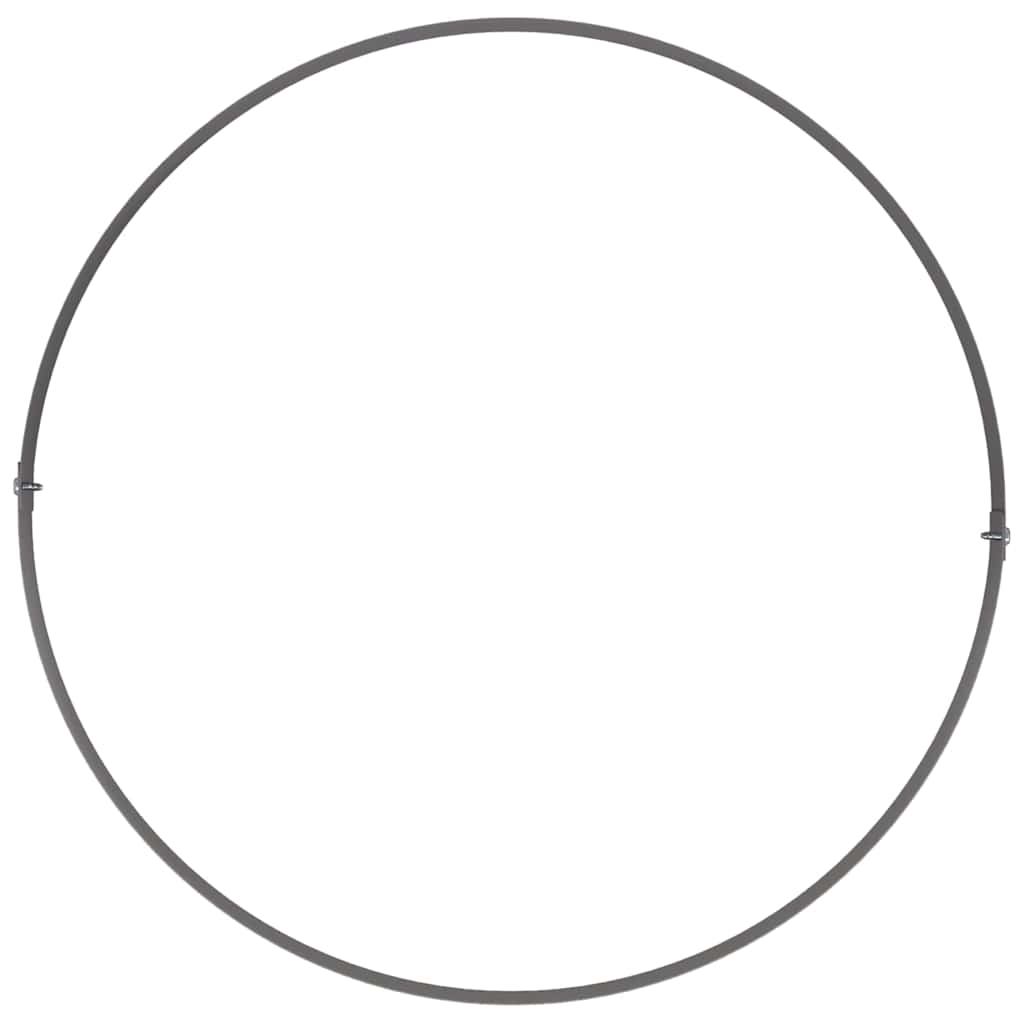 Vaso da giardino 5 pz-Set di 5 Fioriera da Esterno-Contenitore per Piante Nero 40 x 40 x 20 cm