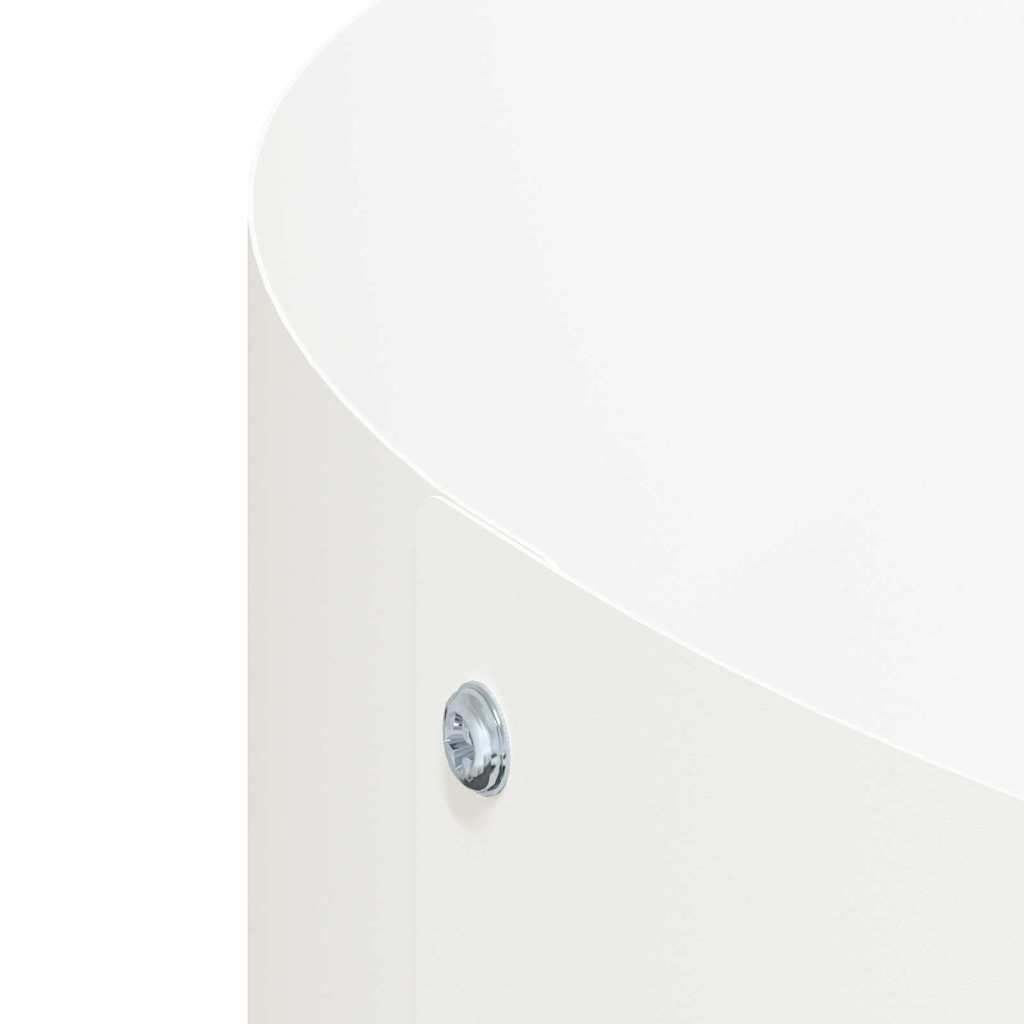 Anello per vaso 5 pz-Set di 5 Supporto per Vaso Bianco 40 x 40 x 20 cm