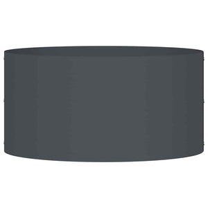 Vaso da giardino Antracite 40 x 40 x 20 cm Acciaio 873610