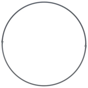 Vaso da giardino Antracite 40 x 40 x 20 cm Acciaio 873610