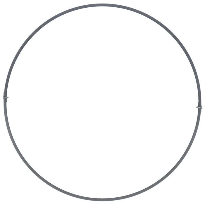 Vaso da giardino Antracite 40 x 40 x 20 cm Acciaio 873610