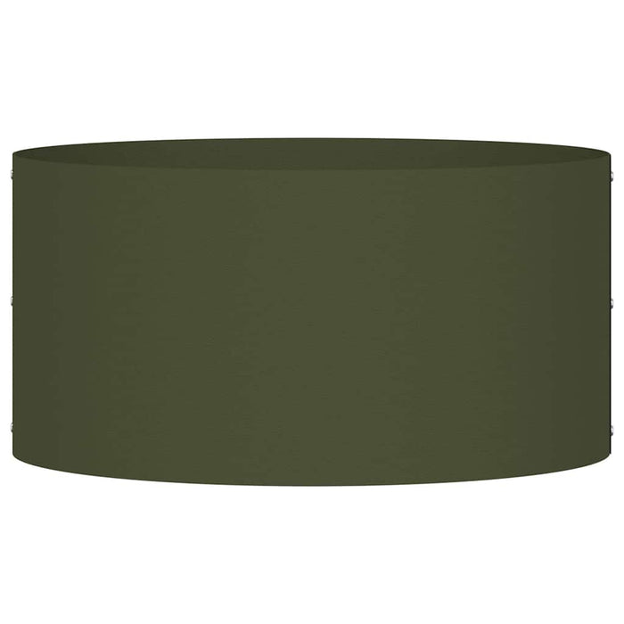 Vaso da giardino Oliver verde 40 x 40 x 20 cm Acciaio 873612
