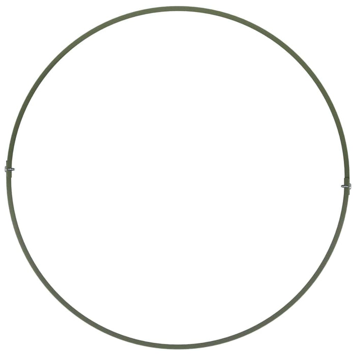 Vaso da giardino Oliver verde 40 x 40 x 20 cm Acciaio 873612