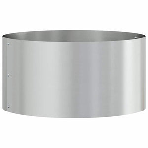 Anello per vaso-Supporto per Vaso Argento 40 x 40 x 20 cm Acciaio zincato