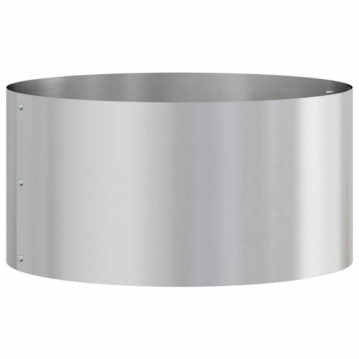 Anello per vaso-Supporto per Vaso Argento 40 x 40 x 20 cm Acciaio zincato