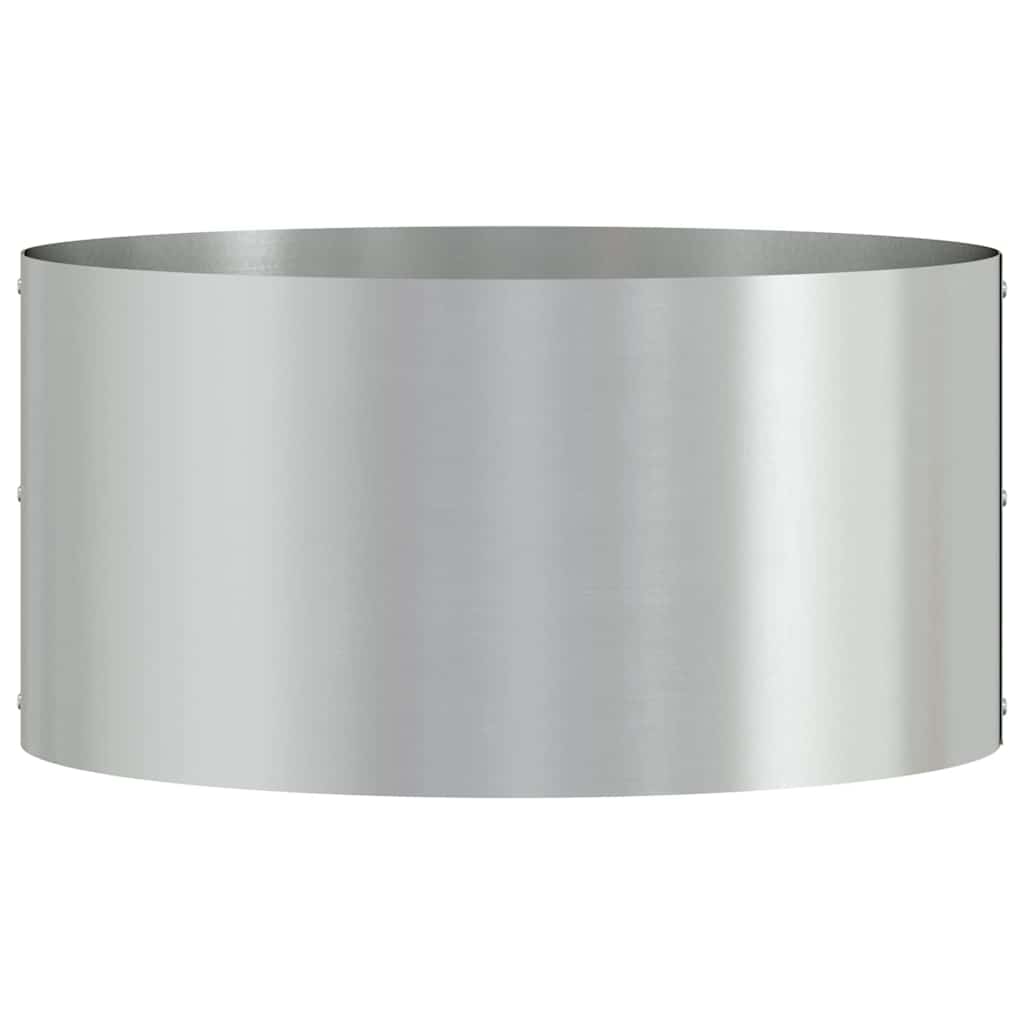 Anello per vaso-Supporto per Vaso Argento 40 x 40 x 20 cm Acciaio zincato