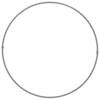 Vaso da giardino Argento 40 x 40 x 20 cm Acciaio zincato 873616