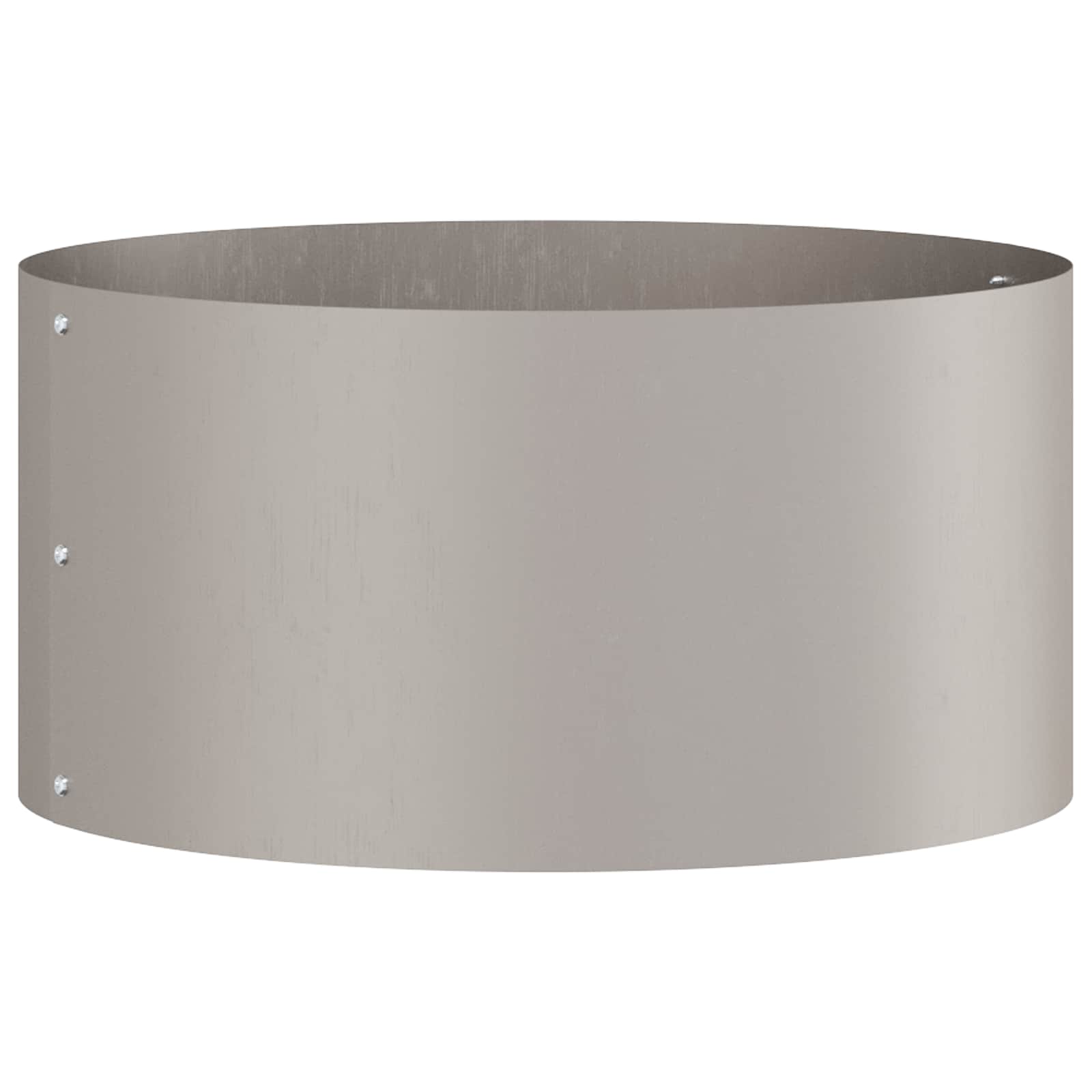 Anello per vaso-Supporto per Vaso Marrone 40 x 40 x 20 cm Acciaio CorTen