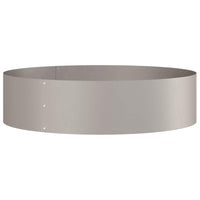 Anello per vaso 5 pz-Set di 5 Supporto per Vaso Marrone 80 x 80 x 20 cm Acciaio CorTen