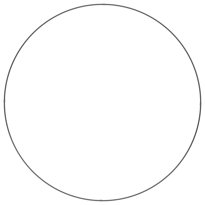 Anello per vaso-Supporto per Vaso Nero 120 x 120 x 20 cm