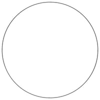 Anello per vaso 5 pz-Set di 5 Supporto per Vaso Nero 120 x 120 x 20 cm