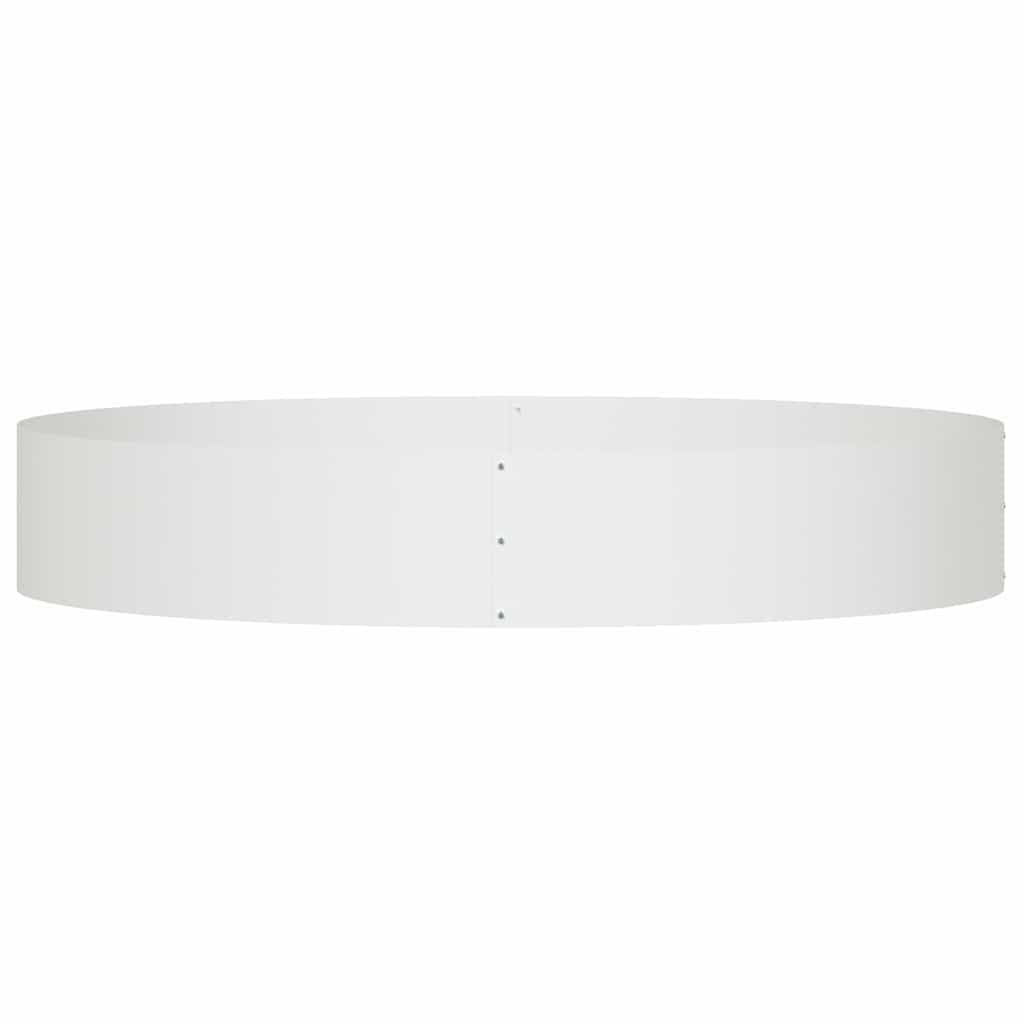 Anello per vaso 5 pz-Set di 5 Supporto per Vaso Bianco 120 x 120 x 20 cm