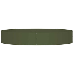 Anello per vaso 5 pz-Set di 5 Supporto per Vaso Verde oliva 120 x 120 x 20 cm