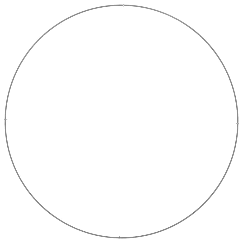 Vasi da giardino 5 pcs Argento 120 x 120 x 20 cm 873643