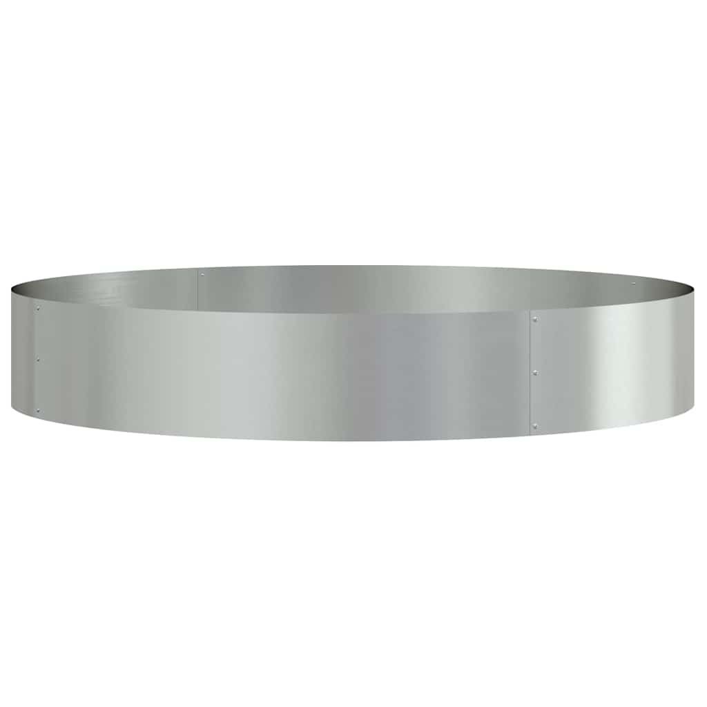 Anello per vaso-Supporto per Vaso Argento 120 x 120 x 20 cm Acciaio zincato