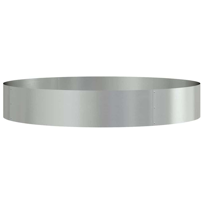 Anello per vaso-Supporto per Vaso Argento 120 x 120 x 20 cm Acciaio zincato