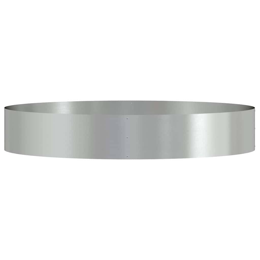 Anello per vaso-Supporto per Vaso Argento 120 x 120 x 20 cm Acciaio zincato