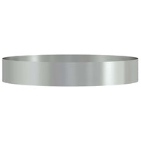 Anello per vaso 5 pz-Set di 5 Supporto per Vaso Argento 120 x 120 x 20 cm Acciaio zincato