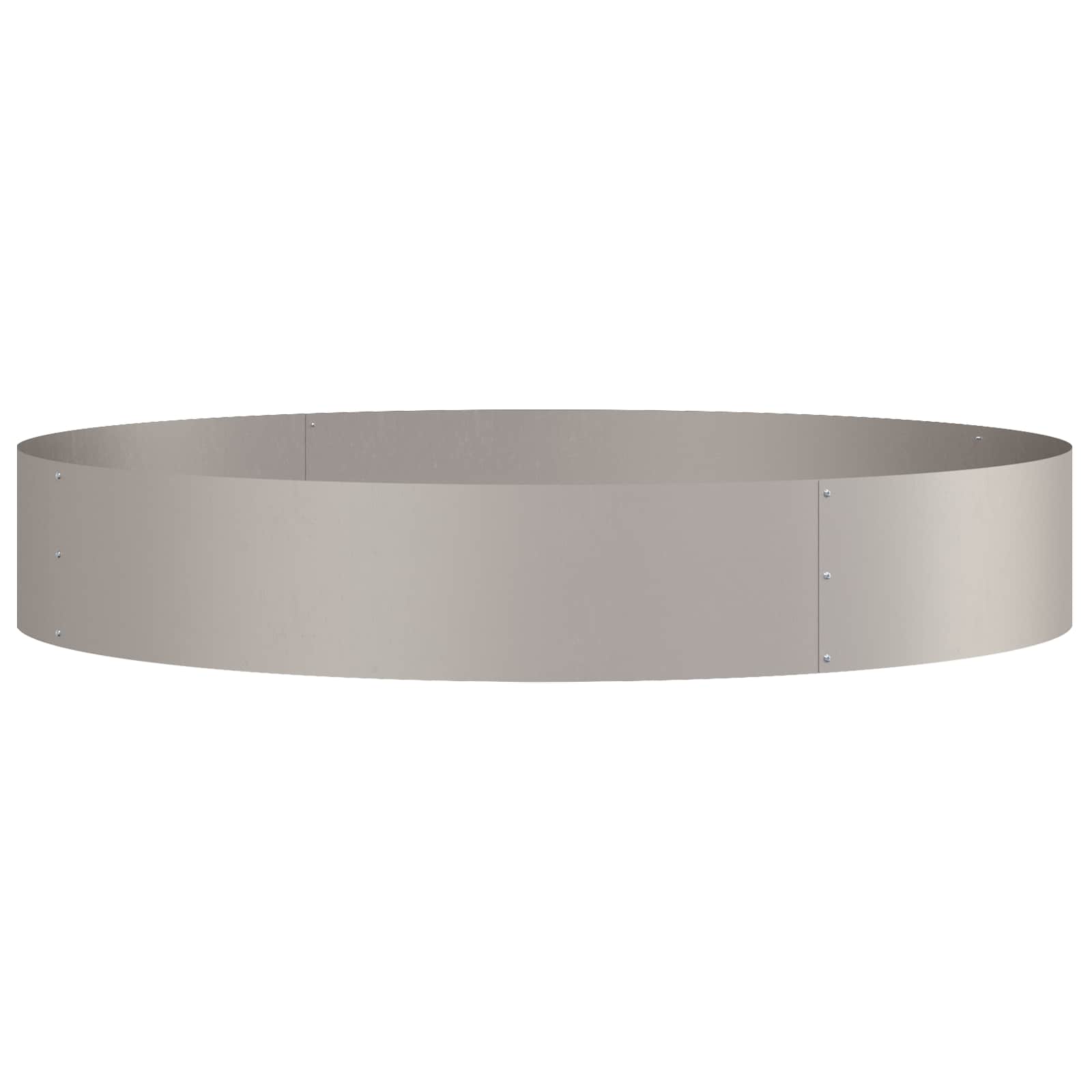 Vaso da giardino Marrone 120 x 120 x 20 cm 873646