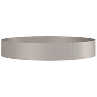 Vaso da giardino Marrone 120 x 120 x 20 cm 873646