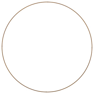 Anello per vaso 5 pz-Set di 5 Supporto per Vaso Marrone 120 x 120 x 20 cm Acciaio CorTen