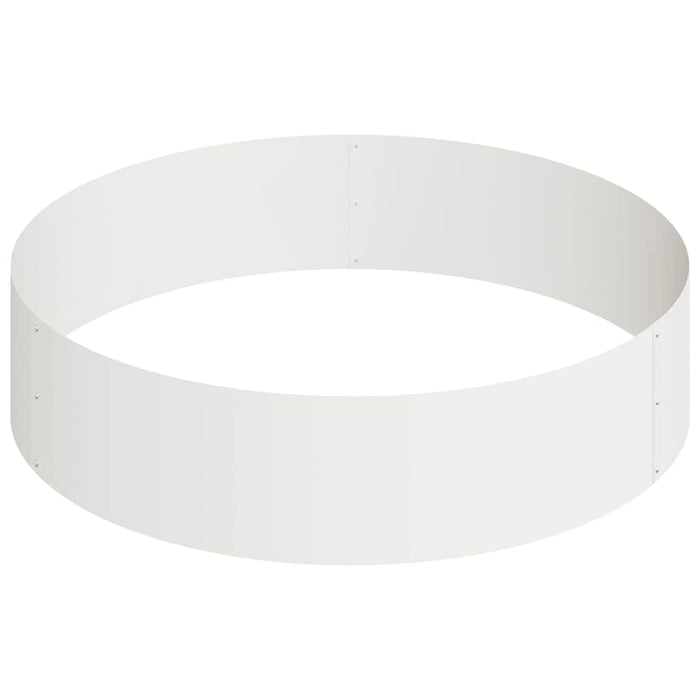 Vaso da giardino-Fioriera da Esterno-Contenitore per Piante Bianco 90 x 90 x 20 cm