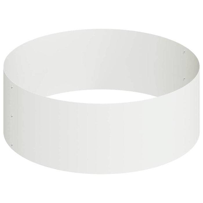 Vaso da giardino-Fioriera da Esterno-Contenitore per Piante Bianco 90 x 90 x 20 cm