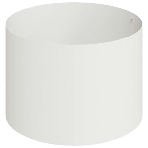 Vaso da giardino-Fioriera da Esterno-Contenitore per Piante Bianco 90 x 90 x 20 cm