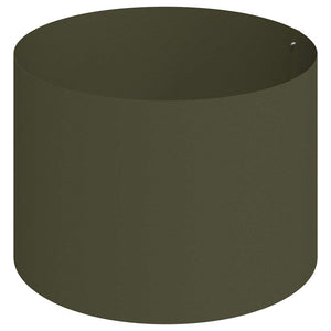 Vaso da giardino-Fioriera Esterno-Contenitore per Piante Verde oliva 90 x 90 x 20 cm