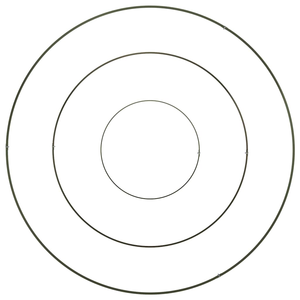 Vaso da giardino-Fioriera Esterno-Contenitore per Piante Verde oliva 90 x 90 x 20 cm