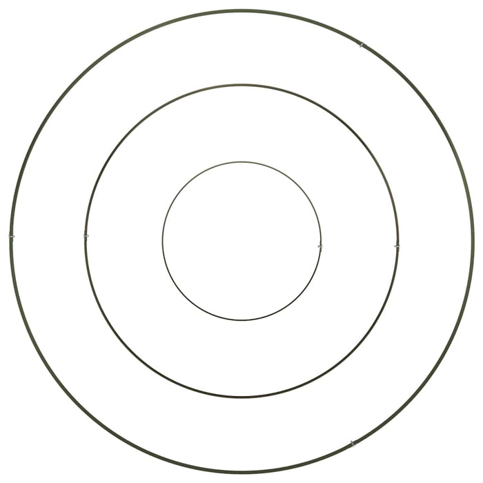 Vaso da giardino-Fioriera Esterno-Contenitore per Piante Verde oliva 90 x 90 x 20 cm