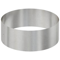 Vaso da giardino-Fioriera da Esterno-Contenitore per Piante Argento 90 x 90 x 20 cm Acciaio inossidabile