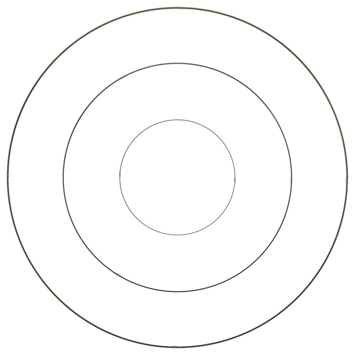 Vaso da giardino-Fioriera Esterno-Contenitore per Piante Verde oliva 120 x 120 x 20 cm