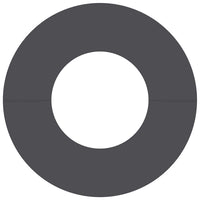 Anello piatto per albero Nero Ø30 / 60 cm Acciaio 873662