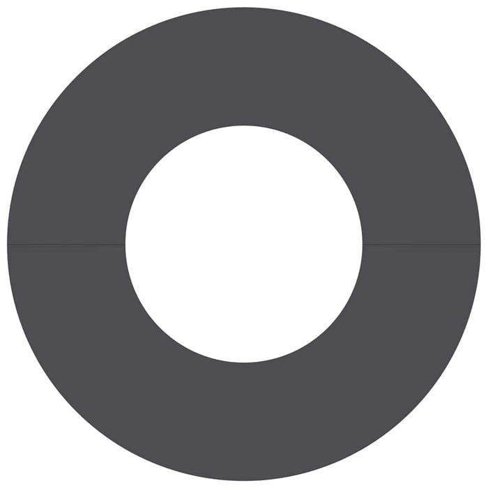 Anello piatto per albero Nero Ø30 / 60 cm Acciaio 873662