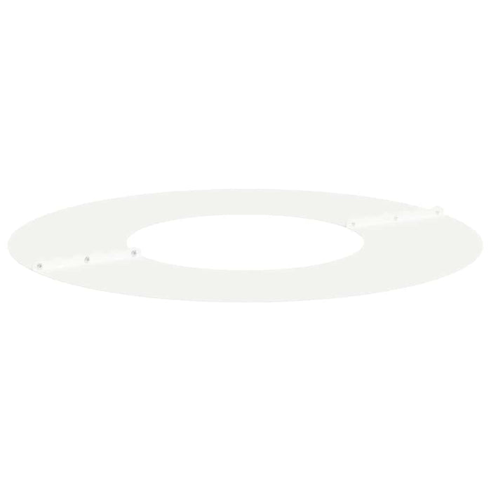 Anello piatto per albero Bianco Ø30 / 60 cm Acciaio 873664