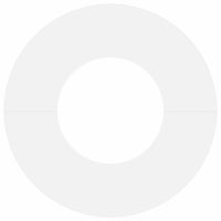 Anelli di Albero Piatto 5 pcs Bianco Ø30 / 60 cm Acciaio 873665