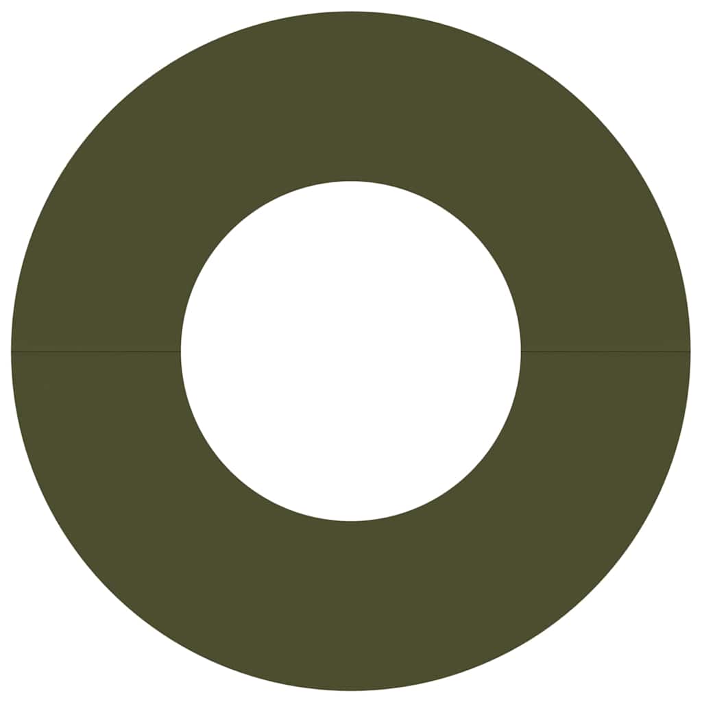 Anelli di Albero Piatto 5 pcs Oliver verde Ø30 / 60 cm Acciaio 873669