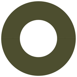 Anelli di Albero Piatto 5 pcs Oliver verde Ø30 / 60 cm Acciaio 873669