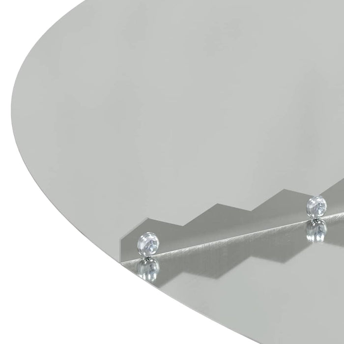 Anelli di Albero Piatto 5 pcs Argento Ø30 / 60 cm Acciaio zincato 873673