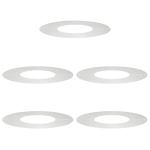 Anelli di Albero Piatto 5 pcs Argento Ø30 / 60 cm Acciaio zincato 873673