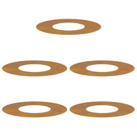 adatto per Anelli d'Albero Piatto 5 pcs Marrone Ø30 / 60 cm 873675