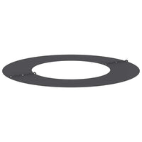 Anello piatto per albero Nero Ø40 / 70 cm Acciaio 873676